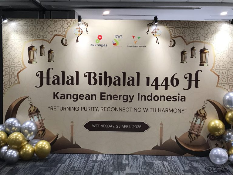 Halal Bihalal PT Kangean Energy Indonesia dimeriahkan dengan penampilan Three S Band Religi Profesional Indonesia