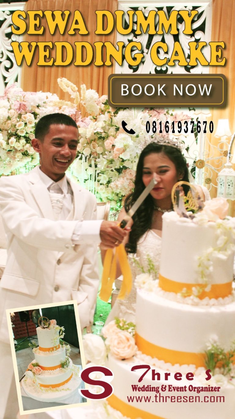 Sewa Dummy Wedding Cake Jakarta – Solusi Kue Pengantin Mewah dengan Harga Terjangkau